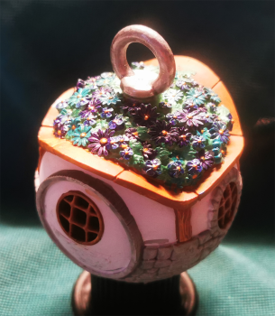 Hobbithaus Kugel zum Aufhängen